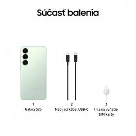 Mobilný telefón Samsung Galaxy S25 5G 12 GB / 256 GB zelený

 obrázok produktu 8 z 17