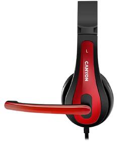 Headset Canyon HSC-1 čierny/červený

 obrázok produktu 3 z 5