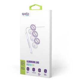 Ochranné sklo šošovky fotoaparátu Spello by Epico Aluminium Lens Protector na Samsung Galaxy S26 Ultra čierne

 obrázok produktu 1 z 1