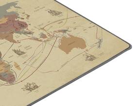 Podložka pod klávesnicu a myš Natec Maxi Discoveries, 80 × 40 cm béžová

 obrázok produktu 4 z 5