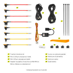 Kábel TrueCam Hardwire kit 

 obrázok produktu 3 z 3