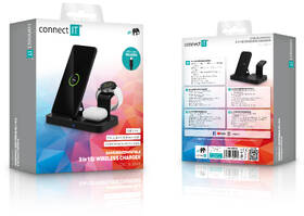 Bezdrôtová nabíjačka Connect IT MultiCharge 3v1 pro Samsung čierna

 obrázok produktu 7 z 7