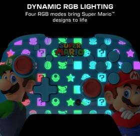 Gamepad Turtle Beach Rematch Wireless Mario a Luigi, NS2 modrý

 obrázok produktu 9 z 14