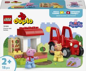 Stavebnica LEGO® DUPLO® Prasiatko Peppa  10468 Traktor a trh 

 obrázok produktu 3 z 9