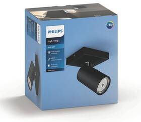 Bodové svietidlo Philips Kosipo Single, 1xGU10 čierne

 obrázok produktu 2 z 2
