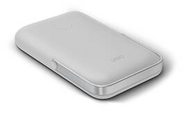 Powerbank Uniq Hoveo MagSafe 5000 mAh - světlo šedá 

 obrázok produktu 4 z 5