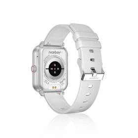 Inteligentné hodinky Niceboy Watch Lite 4 - Arctic Silver 

 obrázok produktu 3 z 8