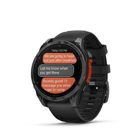 Inteligentné hodinky Garmin fenix 8 47 mm AMOLED - Slate Gray / Black Silicone Band 

 obrázok produktu 4 z 15