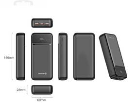 Powerbank Swissten Power Line II 20000 mAh čierny

 obrázok produktu 1 z 3