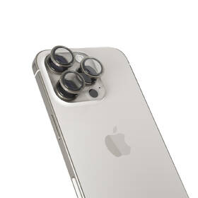 Ochranné sklo šošovky fotoaparátu Epico Aluminium Lens Protector na Apple iPhone 16 Pro/16 Pro Max sivé

 obrázok produktu 1 z 2