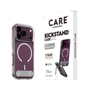 Kryt na mobil PanzerGlass CARE na Apple iPhone 18 Pro / 17 Pro Kickstand MagSafe priehľadný

 obrázok produktu 3 z 4