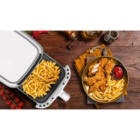 Fritéza teplovzdušná Salente HOTAIR-WH, 2 v 1 biela

 obrázok produktu 9 z 9