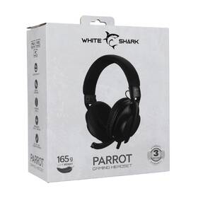 Headset White Shark PARROT pro PC, PS4/PS5, Mac čierny

 obrázok produktu 9 z 9