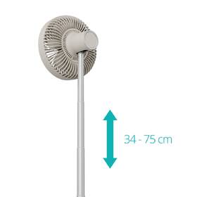 Ventilátor Duux DXCF92 Rize Flex, greige sivý

 obrázok produktu 6 z 10