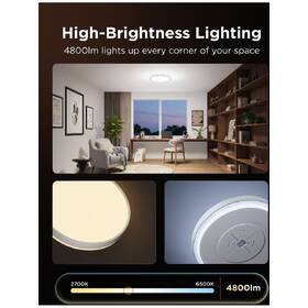 LED stropné svietidlo Govee R1250C01 biele

 obrázok produktu 6 z 10