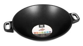 Panvica WOK G21 Lagoon 36 cm, pokrievka 

 obrázok produktu 1 z 5