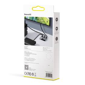 HDMI rozbočovač Baseus Matrix HDMI Splitter 2v1/1v2 sivý

 obrázok produktu 5 z 6
