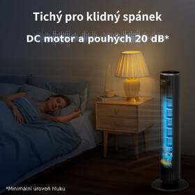 Ventilátor stĺpový Levoit F362 DC Vortex Tower Fan čierny

 obrázok produktu 7 z 18