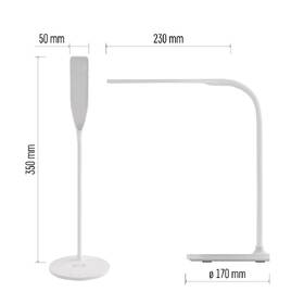 Stolná lampa EMOS OSCAR, 360 lm, stmievanie, 5,5 W, studená/teplá/neutrálna biela biela

 obrázok produktu 8 z 10