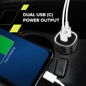 Adaptér do auta Canyon OnDrive 60 PD 60W 2xUSB-C čierny

 obrázok produktu 5 z 9