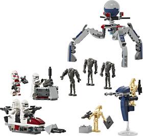 Stavebnica LEGO® Star Wars™ 75372 Bitevní balíček klonového vojáka a bitevního droida 

 obrázok produktu 1 z 9