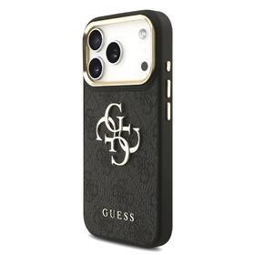 Kryt na mobil Guess 4G Metal Logo Gold Frame na Apple iPhone 18 Pro čierny

 obrázok produktu 1 z 6