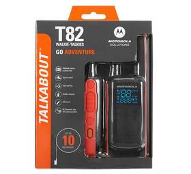 Vysielačky Motorola TLKR T82 čierne/oranžové

 obrázok produktu 6 z 7