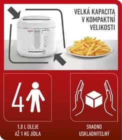 Fritéza Tefal FF203130 biela

 obrázok produktu 6 z 16
