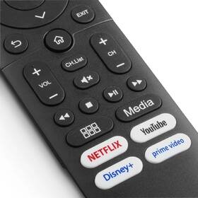 Diaľkový ovládač Hama pre TV Hisense 1:1 čierny

 obrázok produktu 4 z 4