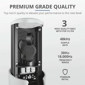 Mikrofón Trust GXT 258W Fyru USB 

 obrázok produktu 12 z 15