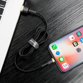 Kábel Baseus Cafule USB/Lightning, 3m čierny/zlatý

 obrázok produktu 8 z 10