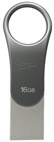 USB flashdisk Silicon Power Mobile C80 16 GB strieborný

 obrázok produktu 1 z 3