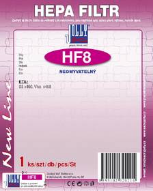 HEPA filter pre vysávače Jolly HF 8 

 obrázok produktu 1 z 1