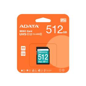 Pamäťová karta ADATA SDXC 512GB UHS-I U3 (95R/60W) 

 obrázok produktu 1 z 1