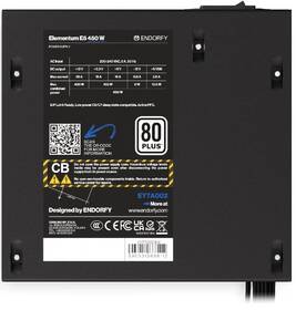 Zdroj ENDORFY Elementum E5 450W 

 obrázok produktu 13 z 13