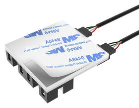 Adaptér AKASA Internal 1-to-4 USB 2.0 Splitter Hub Cable čierny

 obrázok produktu 1 z 3