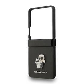 Kryt na mobil Karl Lagerfeld PU Saffiano Karl and Choupette na Samsung Galaxy Z Flip 7 čierny

 obrázok produktu 5 z 7