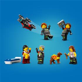 Stavebnica LEGO® City 60414 Hasičská stanice s hasičským vozem 

 obrázok produktu 7 z 9