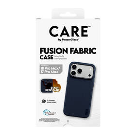 Kryt na mobil PanzerGlass CARE na Apple iPhone 18 Pro Max / 17 Pro Max Fusion Fabric MagSafe modrý

 obrázok produktu 4 z 4