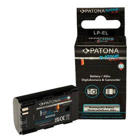Batéria PATONA pre blesk Canon LP-EL 2600mAh Li-Ion Platinum (Canon Speedlite EL-1) čierna

 obrázok produktu 1 z 4