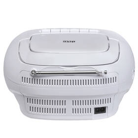 Rádiomagnetofón s DAB+/CD Denver TDC-280 biely

 obrázok produktu 4 z 9