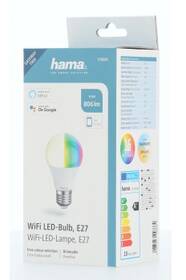 Inteligentná žiarovka Hama SmART E27 10W RGB, LED 

 obrázok produktu 5 z 6