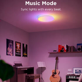 LED stropné svietidlo Govee RGBICWW Smart duálny, 4300lm, 38cm, Matter biele

 obrázok produktu 6 z 7