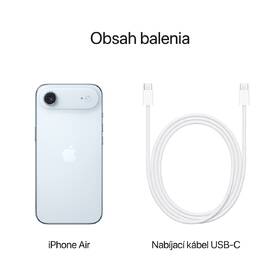 Mobilný telefón Apple iPhone Air 256 GB blankytne modrý 

 obrázok produktu 8 z 10