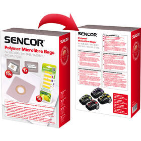 Vrecká pre vysávače Sencor SVC 8 + LEMON (10 ks) 

 obrázok produktu 1 z 1