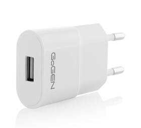Nabíjačka do siete GoGEN ACH 103 CC, 1x USB 1A + USB-C kábel 1m biela

 obrázok produktu 1 z 2