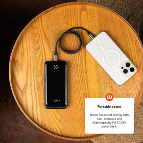 Powerbank FIXED Zen2 10 s LCD displejom, PD 20W, 10000 mAh čierny

 obrázok produktu 6 z 9