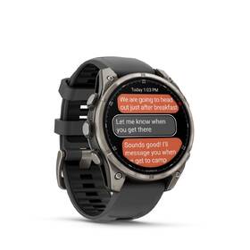 Inteligentné hodinky Garmin fenix 8 Pro 47 mm AMOLED Sapphire - Titanium / Graphite Silicone Band 

 obrázok produktu 7 z 14