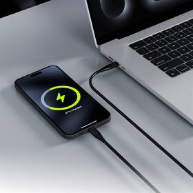 Kábel Allity AUC-02, 60W, USB-C/USB-C, 1m čierny

 obrázok produktu 3 z 5