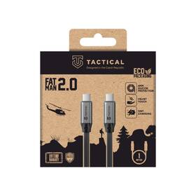 Kábel Tactical Fat Man 2.0 USB-C/USB-C 1m sivý

 obrázok produktu 3 z 3